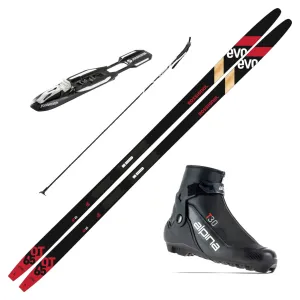 2023 Rossignol Evo OT 65 Skis w/ Alpina T30 Boots and Poles