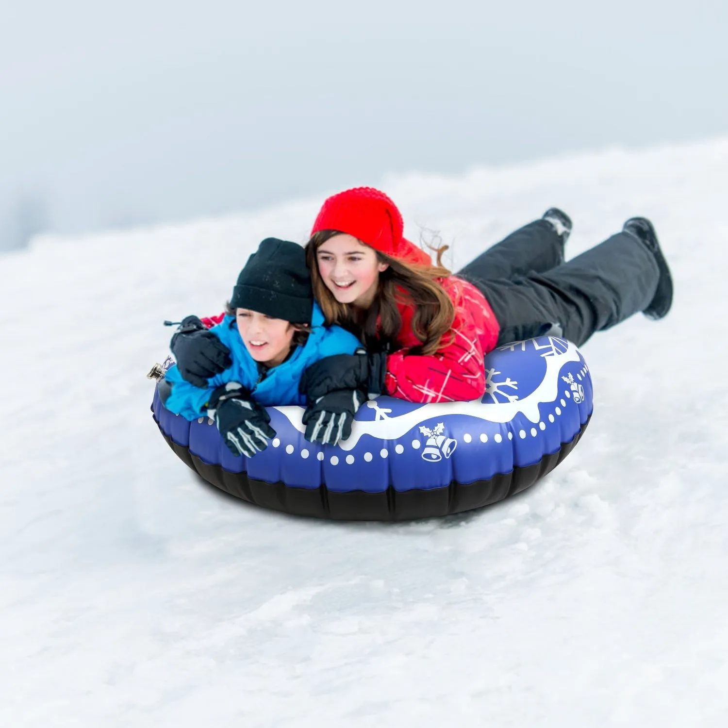 47-Inch Inflatable Snow Tube