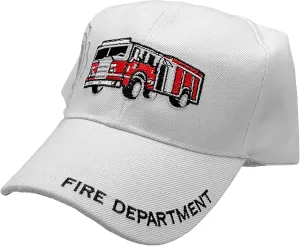 Black Duck Brand Embroidered Fire Department Baseball Hat/Cap Black Duck Brand Embroidered Fire Department Baseball Hat/Cap