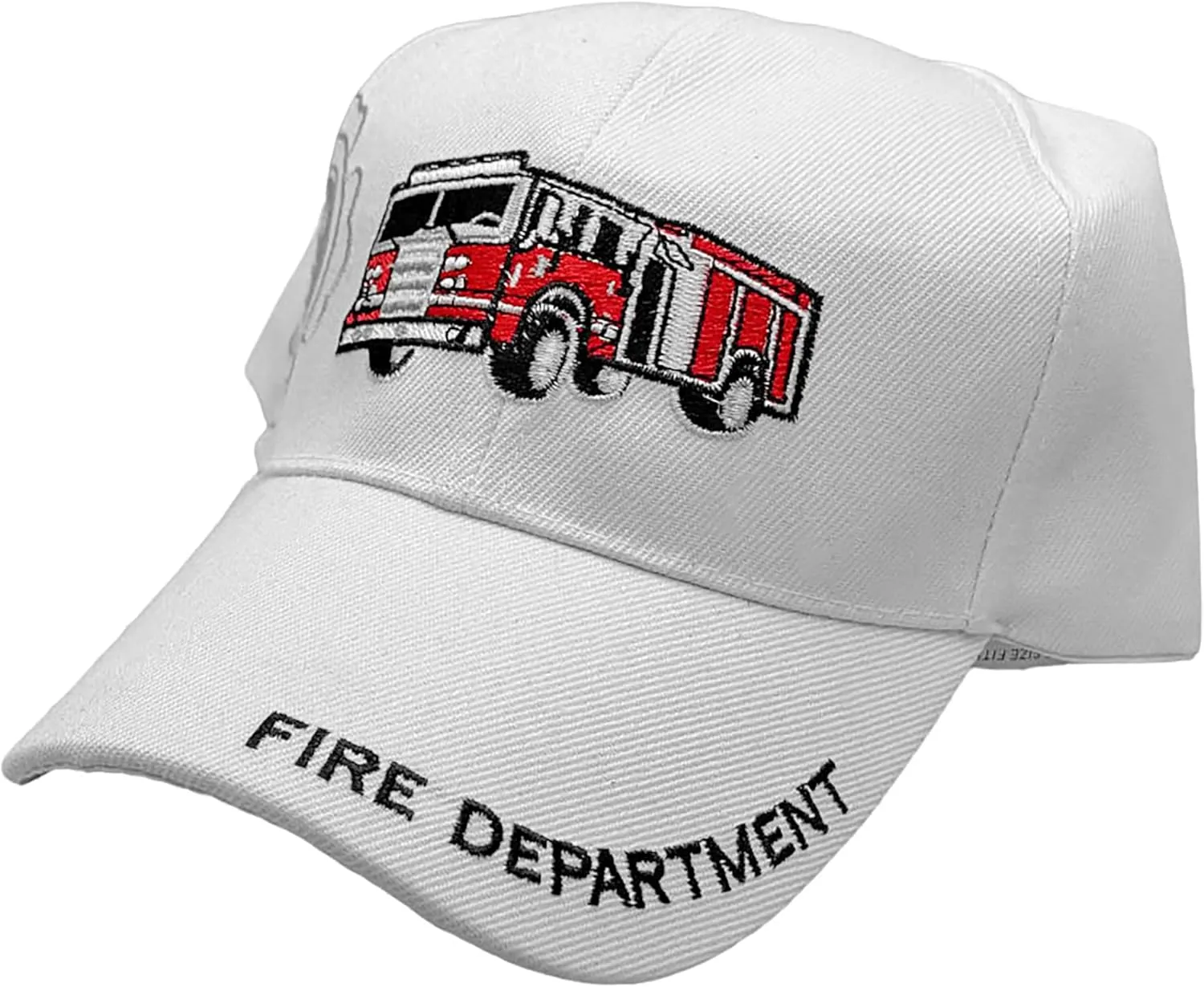 Black Duck Brand Embroidered Fire Department Baseball Hat/Cap