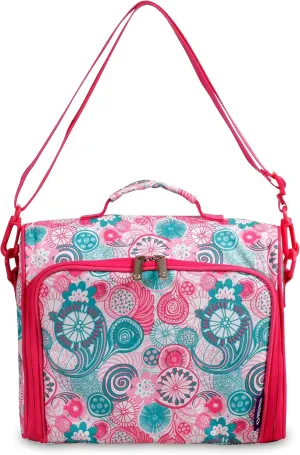 J World New York Casey Girls Lunch Bag. Cute Insulated Lunch-Box for Women, Blue Raspberry
