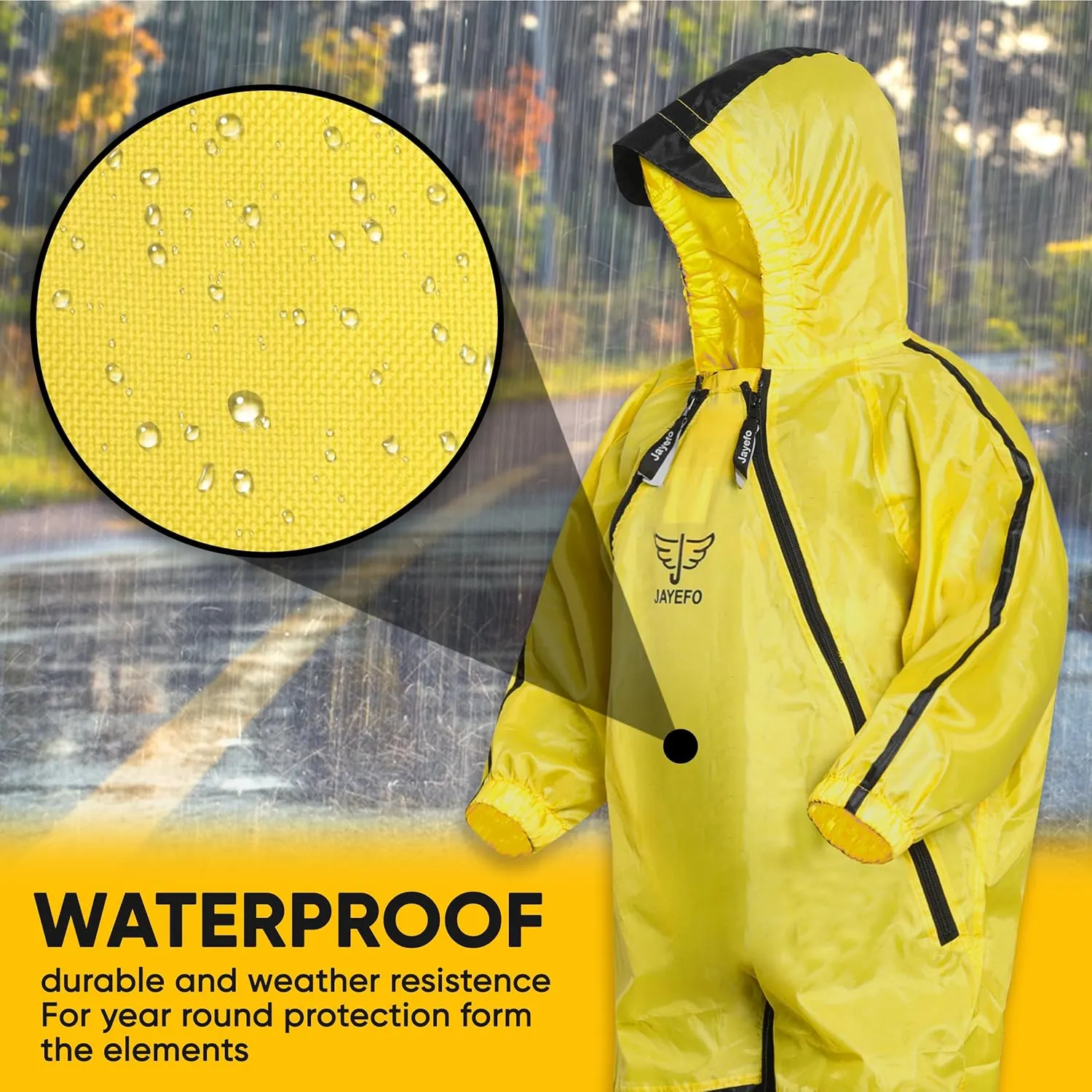 Jayefo Kids coverall Rain Suit