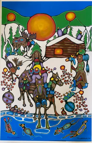 Journey to the Trading Post; by Rhonda Snow