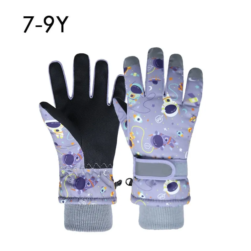 KAGHODU Children Snowboard Gloves