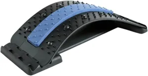 Lumbar Support Stretcher, Back Stretcher/Back Cracker, Multi-Level Back Massager/Stretcher, Exercise Muscle, Durable, 4 Levels Spine Board Pilates, Posture Corrector(Blue)