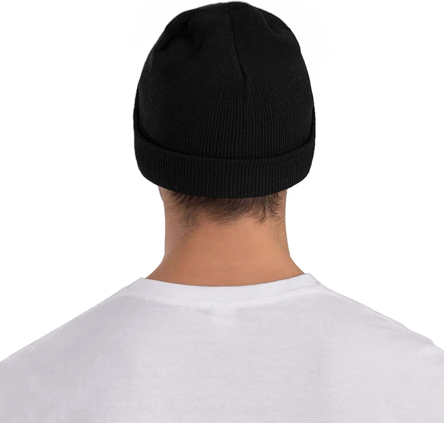Men's Warm Winter Hats Army Sapper American Acrylic Knit Cuff Beanie Cap
