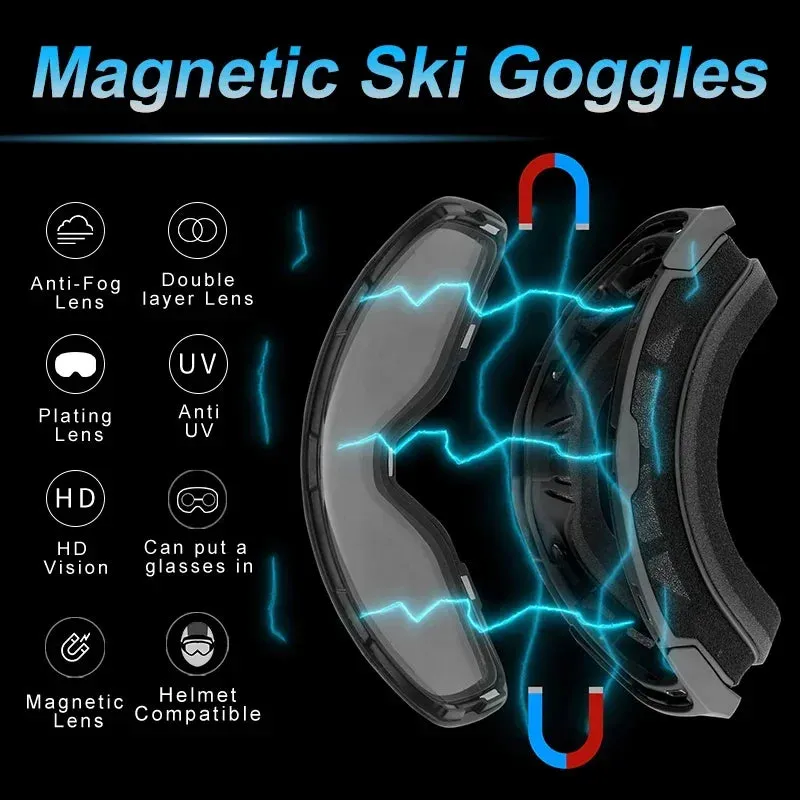 PHMAX Winter Ski Snowboard Goggles