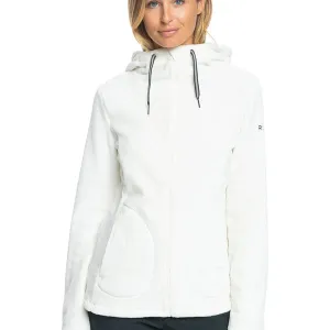 Roxy Tundra Fleece Egret - Black Cord