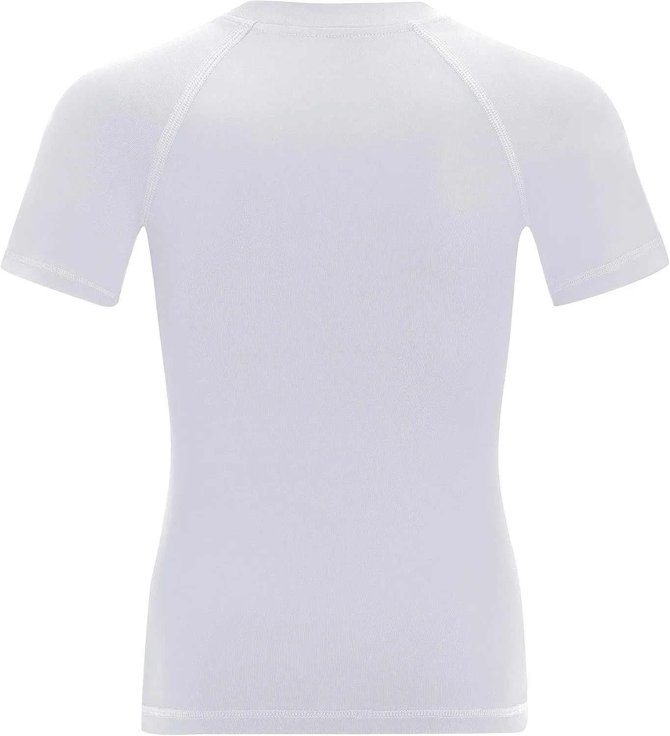 Runhit Boys Compression Shirt Short Sleeve Youth Basketball Undershirt Kids Quick Dry Athletic Base Layer T-Shirt