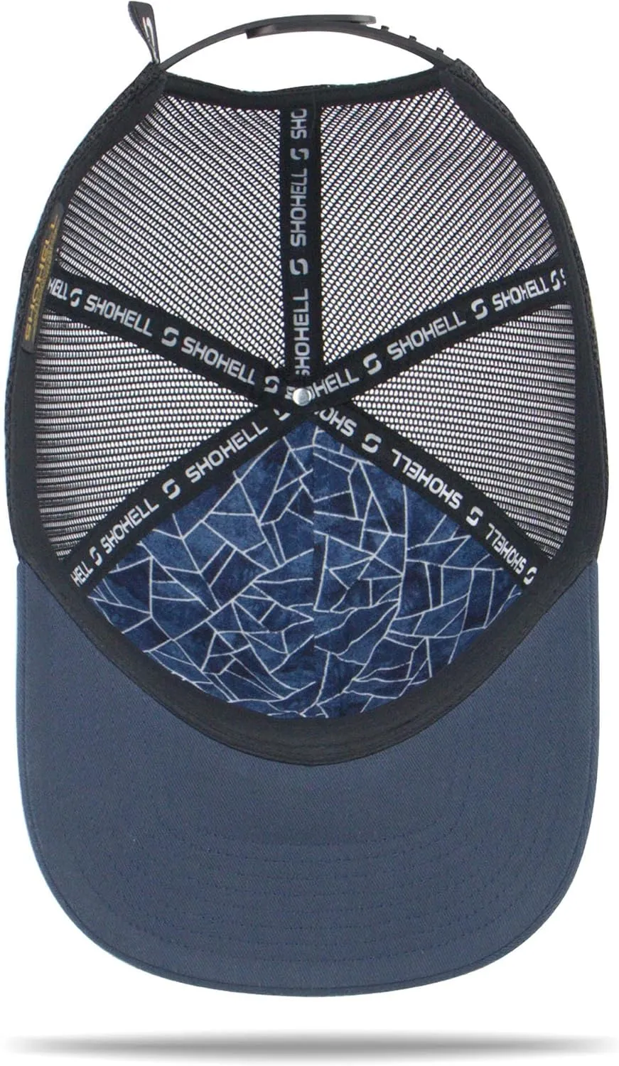 SHOHELL Bigfoot Trucker Hat - Baseball Cap for Men & Women, Adjustable Snapback Hat with Mesh Back, Fishing & Golf Hat