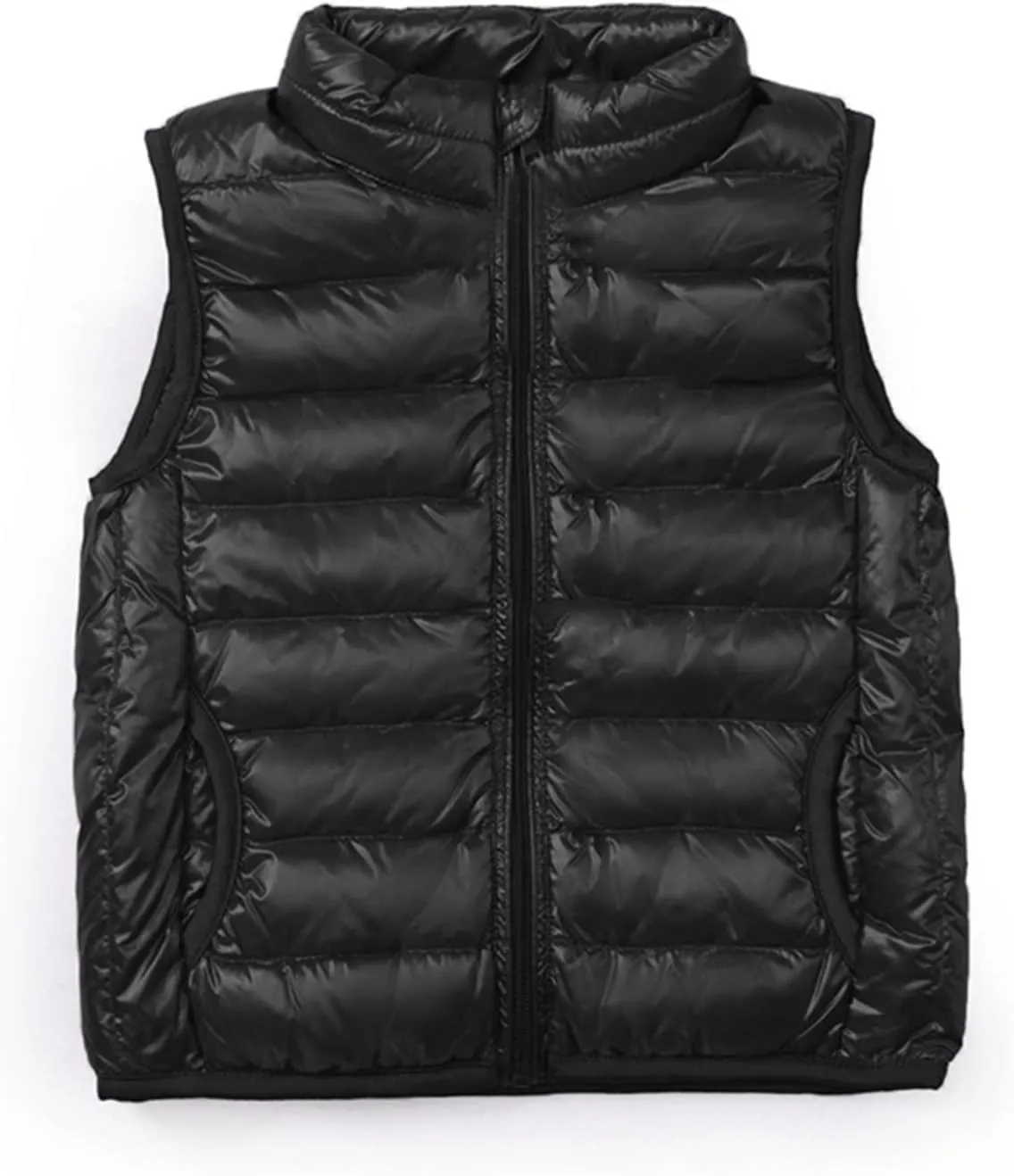 SK Studio Boys Girls' Light Weight Down Vest, Kids Lightweight Sleeveless Jacket, Boys Girls Puffer Down Vest