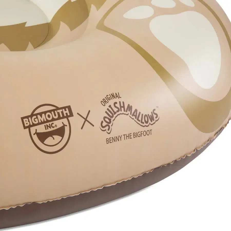 Squishmallows Benny the Big Foot Snow Tube