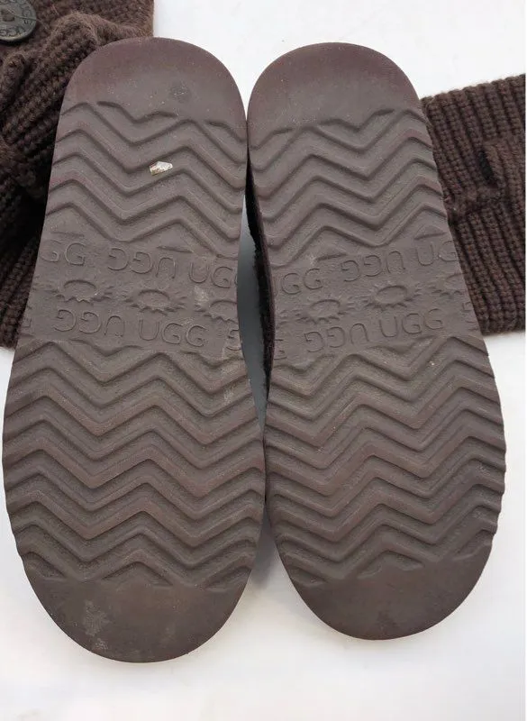 UGG Women's Classic Cardy 5819 Brown Snow Boots - Size 7