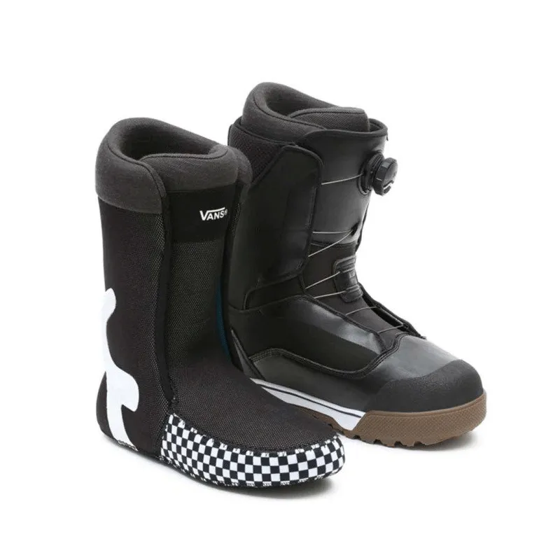 Vans - Aura Pro Snowboard Boot - Black/White SALE