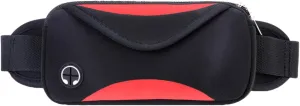 Waist Packs Running Belts Fanny Pack for Hiking Cycling Jogging Adjustable Running Waist Bag Can Hold Mobile Phone, Keys, Change, Credit Card With Headphone Port (Red)
