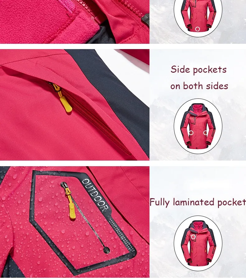 WATERPROOF Womens Snowboard Jacket