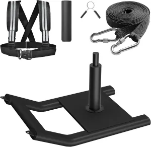 Weight Sled for Training - Heavy Duty Football Sled for Lineman, Sled Pull Workouts, Speed & Strength Training, Football Blocking Sled, Running Sled for Athletes, Weighted Sled for Outdoor & Indoor Workouts